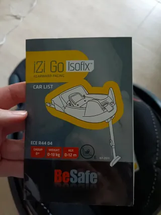 Silla de coche BeSafe