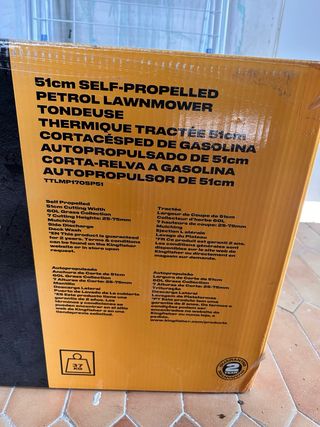 Cortacésped Titan 51cm Gasolina sin uso