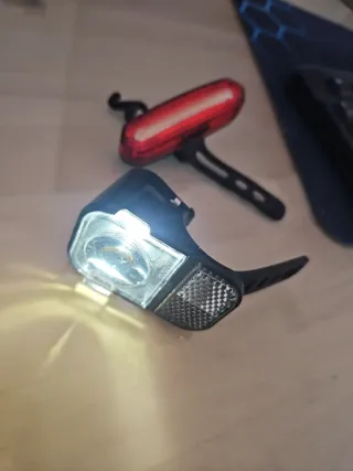 Luces LED Bici Patin Moto para ser visible 1 Usb