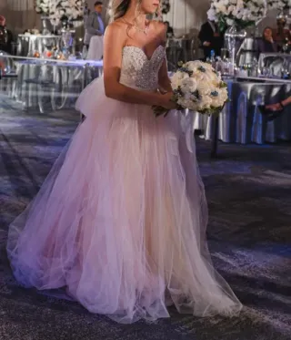 Vestido de Novia con Velo 3m