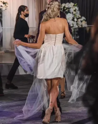 Vestido de Novia con Velo 3m
