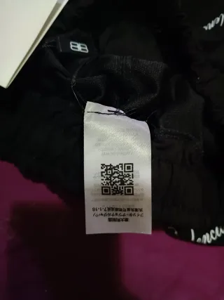 Bermudas Balenciaga XL Negras