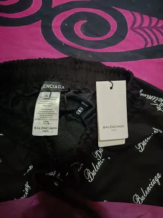 Bermudas Balenciaga XL Negras