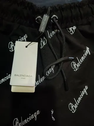 Bermudas Balenciaga XL Negras