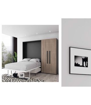 CAMA VERTICAL CON SOFÁ NOVA.