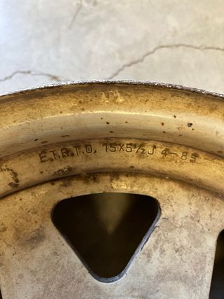 Llanta E.T.R.T.O. 15x5.5J 4x85