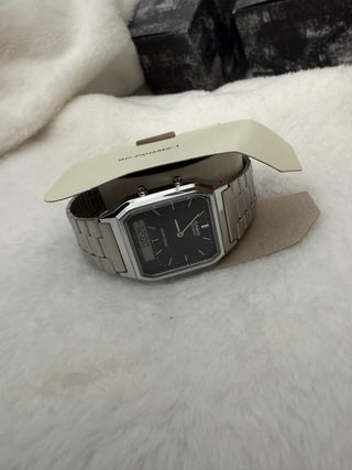 Casio G-Shock Analógico-Digital Plata Negro