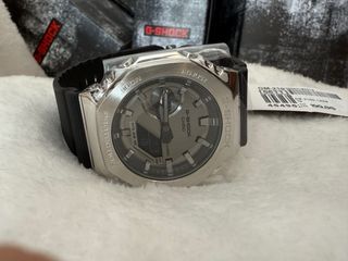 Casio G-Shock Analógico-Digital Plata Negro