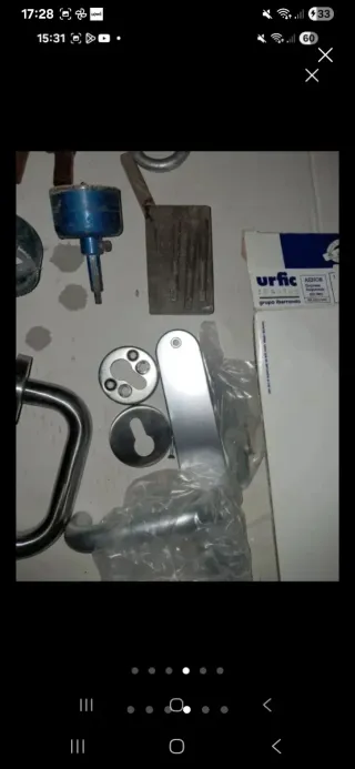 Lote herramientas fontanería