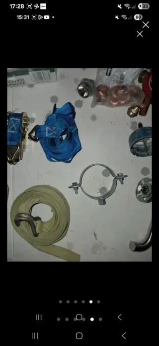 Lote herramientas fontanería