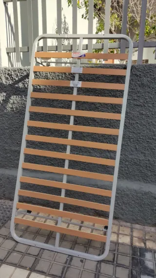 Somier individual abatible patas metálicas