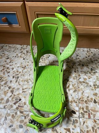 Fijaciones Snowboard FIX Verdes
