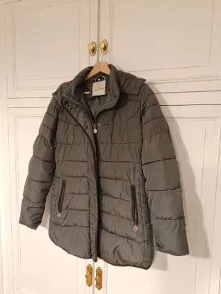 Plumífero Moncler Gris Mujer Talla XXL