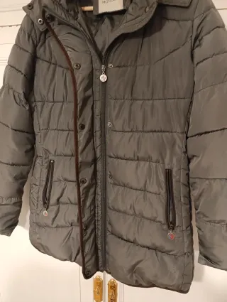 Plumífero Moncler Gris Mujer Talla XXL