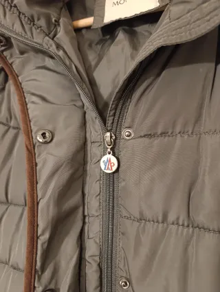 Plumífero Moncler Gris Mujer Talla XXL