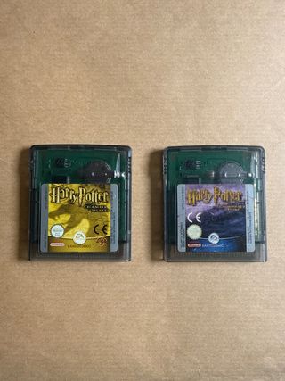 Lote Harry Potter 1 y 2 Game Boy Color