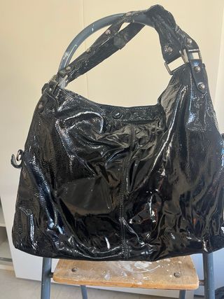 Bolso Stuart Weitzman Negro Grande