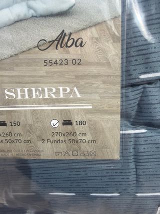 Ultimo Edredón Sherpa Cama 180