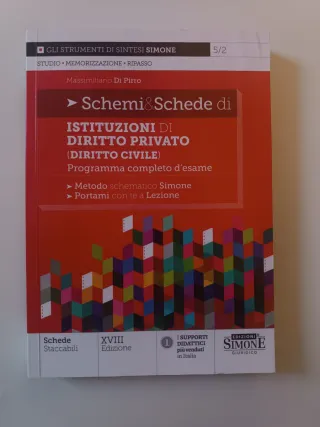 Schemi & schede di istituzioni di diritto priva...