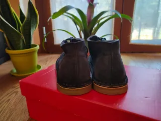 Scarpe bambino blu stile Clarks