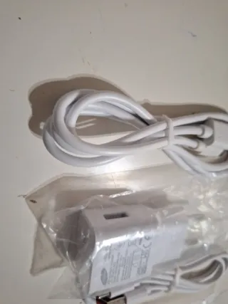 2 Cargadores Samsung Blancos
