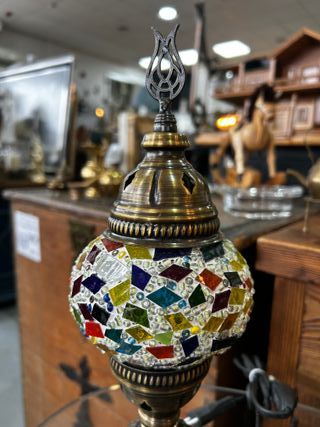 Lámparas turcas de mosaico – artesanía y color