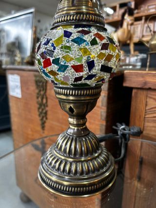 Lámparas turcas de mosaico – artesanía y color