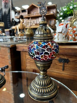 Lámparas turcas de mosaico – artesanía y color