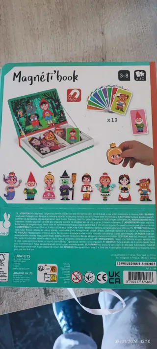 Libro magnético Janod Cuentos 3-8 años