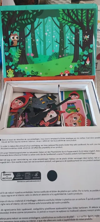 Libro magnético Janod Cuentos 3-8 años