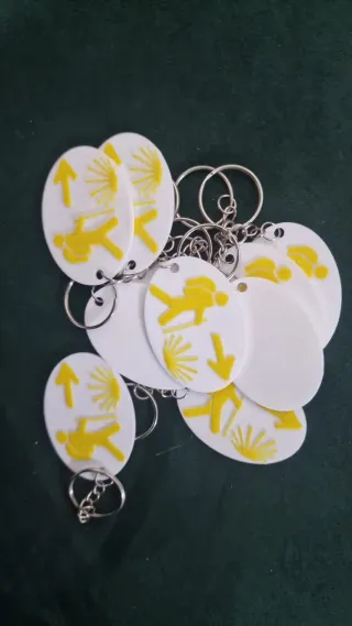 Llaveros Camino de Santiago