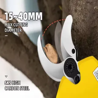 Tijeras Eléctricas Podar 21V 40MM + 2 Baterías