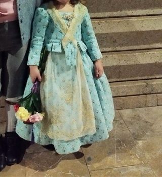 Traje de Fallera 3 años con can can