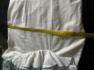 Traje Flamenca Blanco Perforado