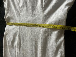 Traje Flamenca Blanco Perforado