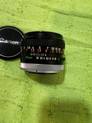 Canon lens FD 50 mm 1:1,8 S.C.