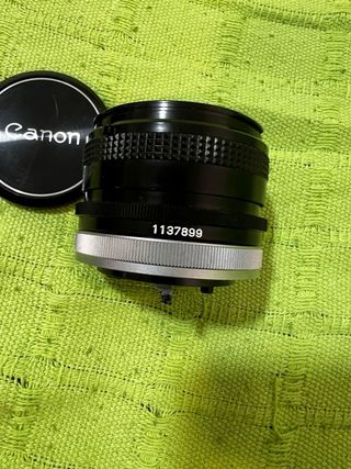 Canon lens FD 50 mm 1:1,8 S.C.