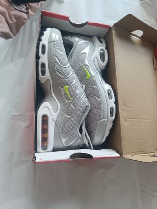 Nike Air Max Plus TN Grises y Verdes