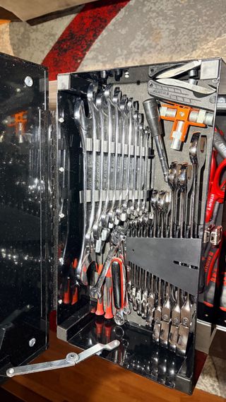 Mini Carro Taburete herramientas con cajones