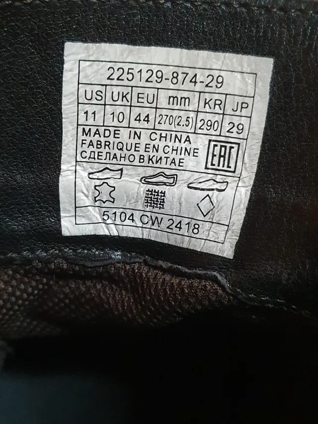 ULTIMO PRECIO!!Botas originales Levis de cuero