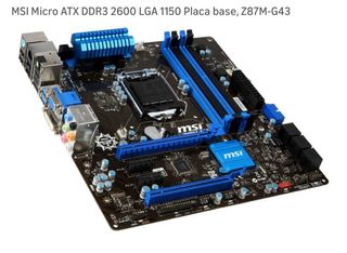 Placa Base MSI Z87M-G43 Micro ATX DDR3