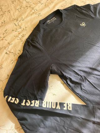 Camiseta Silbon Azul Marino Manga Larga