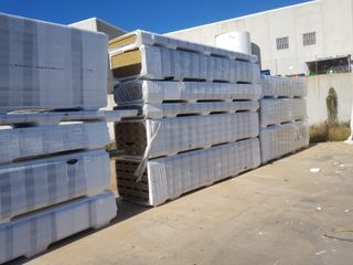 Panel sándwich cubierta 12m de largo Blanco 30mm