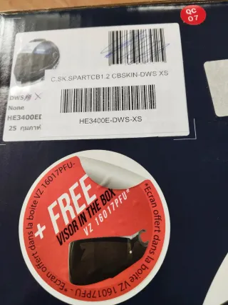 Casco de moto Shark con Pinlock