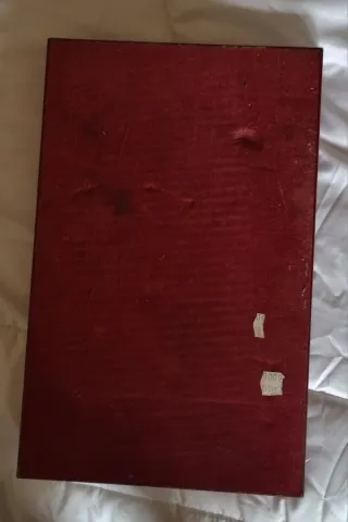 Contenitore legno mazzi di carte e fiches madreper