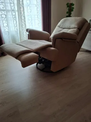 Sillón relax beige telan negociable