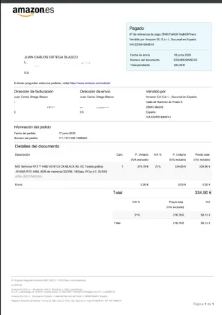 PC GAMING POTENTE – RYZEN 7 5700X + RTX 4060