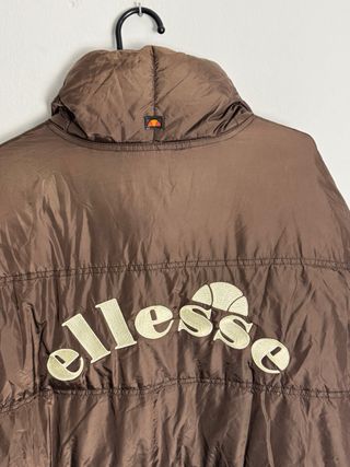 Chaqueta Plumífero Ellesse Vintage Marrón Talla L