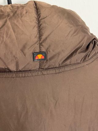 Chaqueta Plumífero Ellesse Vintage Marrón Talla L