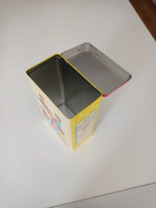 Bote metálico Cola Cao vintage